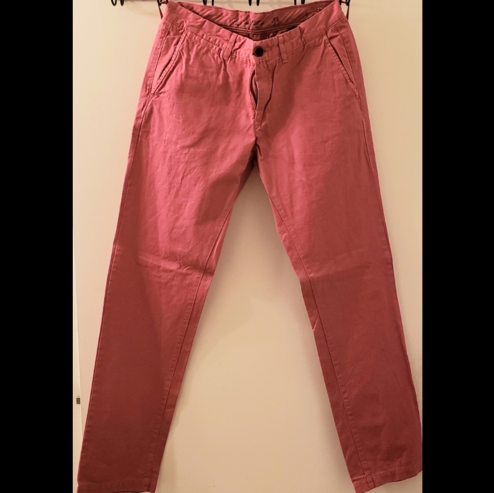Pink chino pant